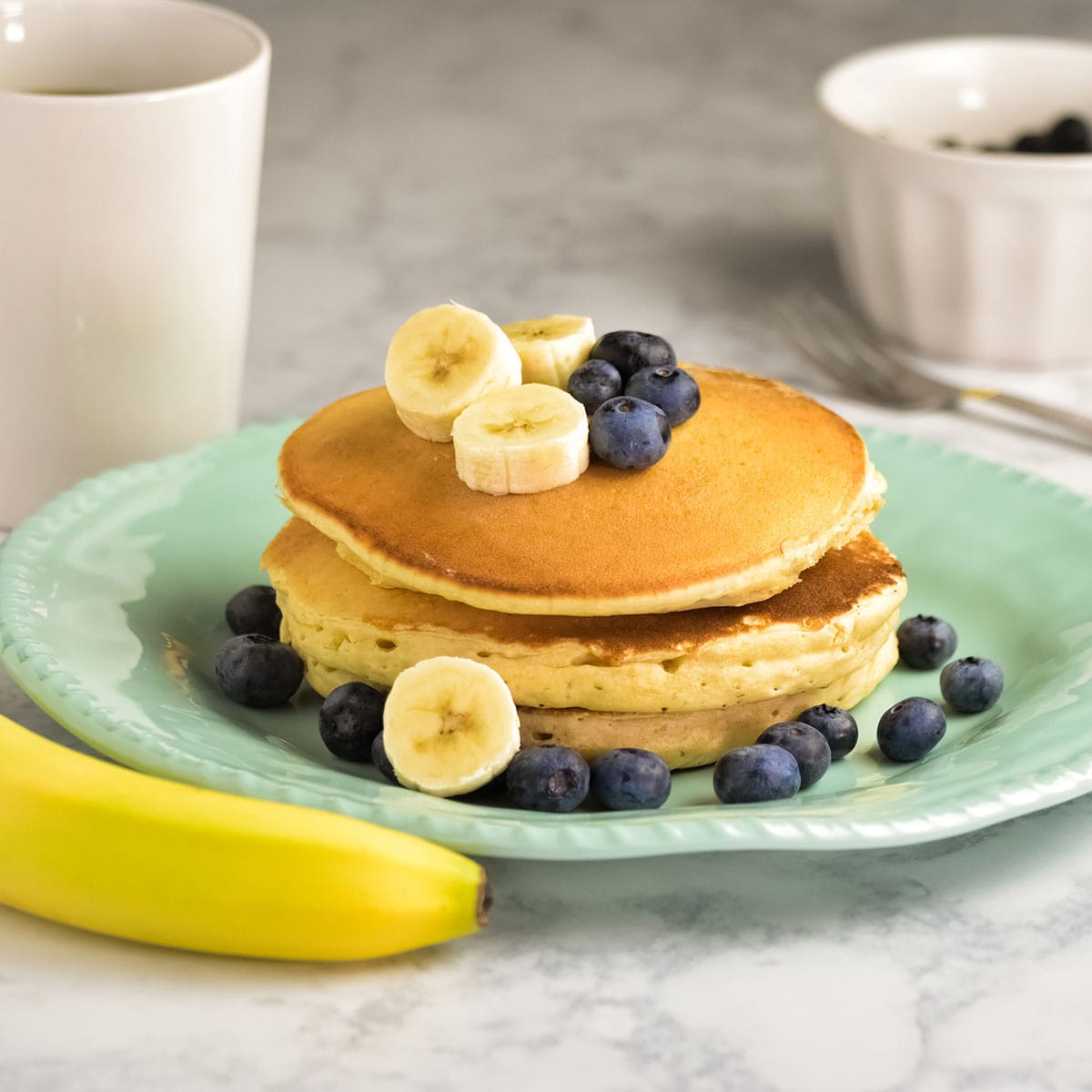 Gluten-Free Blueberry Short Stacks