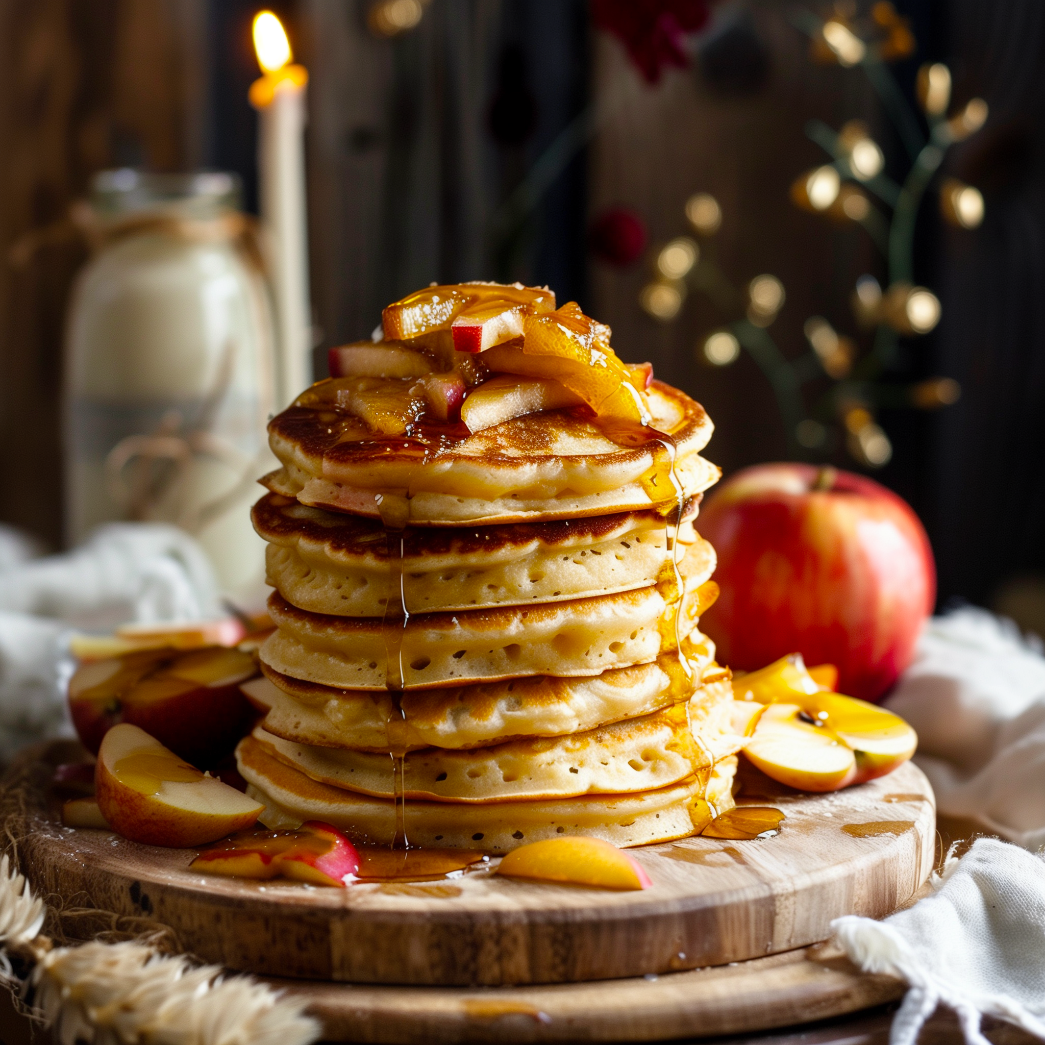 Apple Pie Pancake Mix & Syrup Bundle