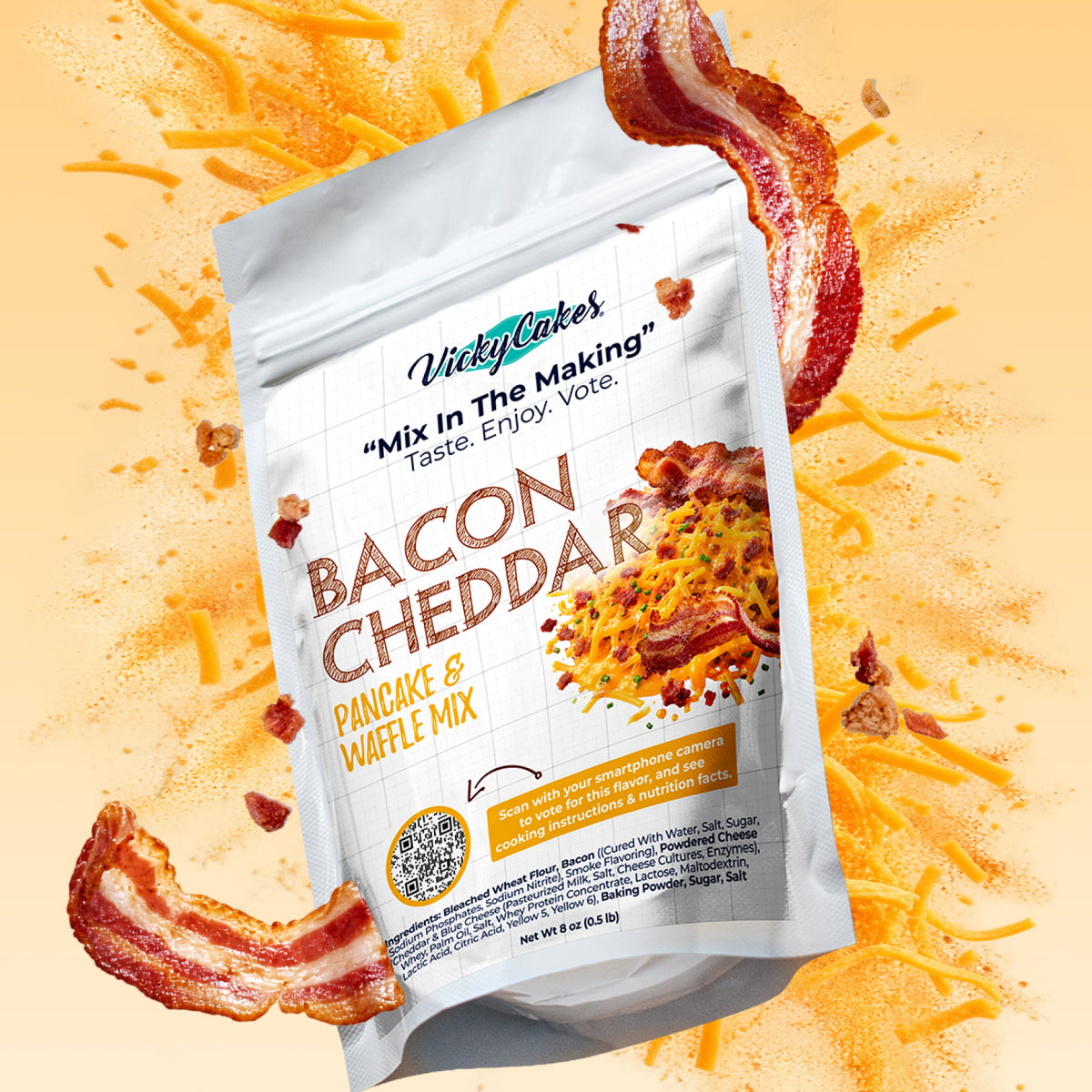 Bacon Cheddar Pancake Mix