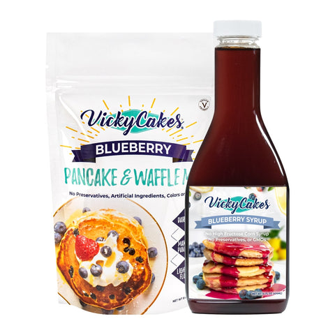 Blueberry Pancake Mix & Syrup Bundle