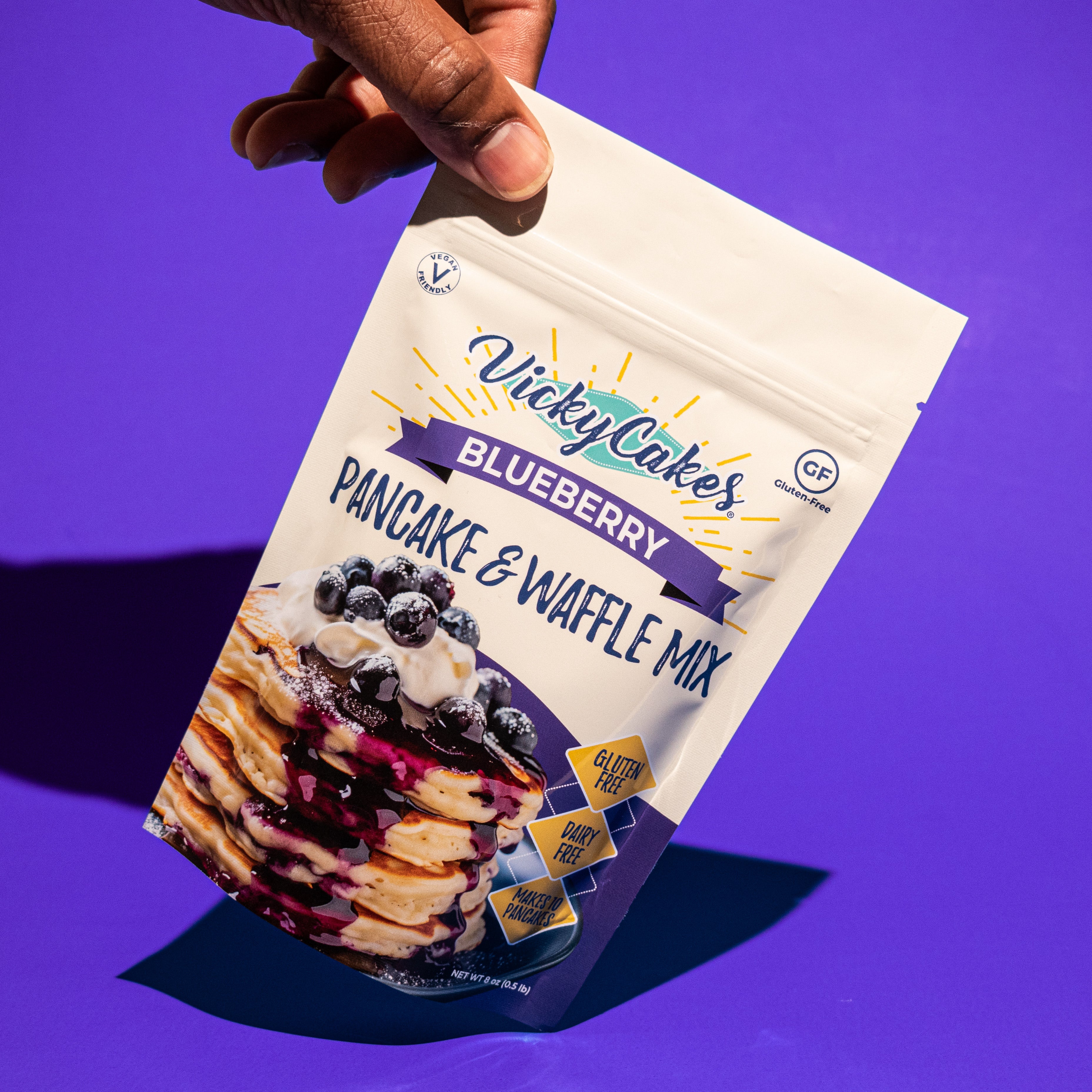 Blueberry Gluten-Free Pancake Mix