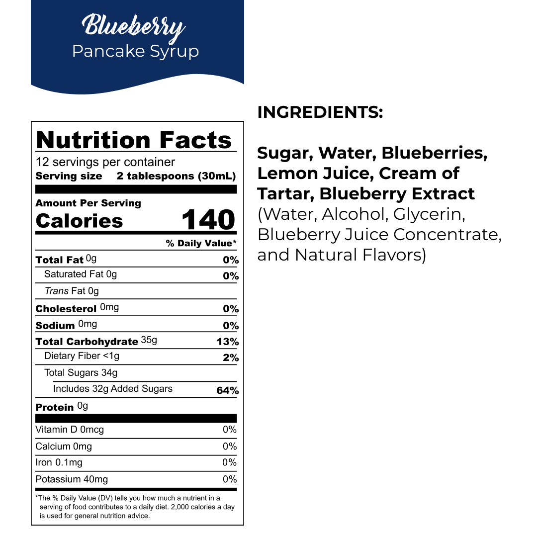 Blueberry Syrup