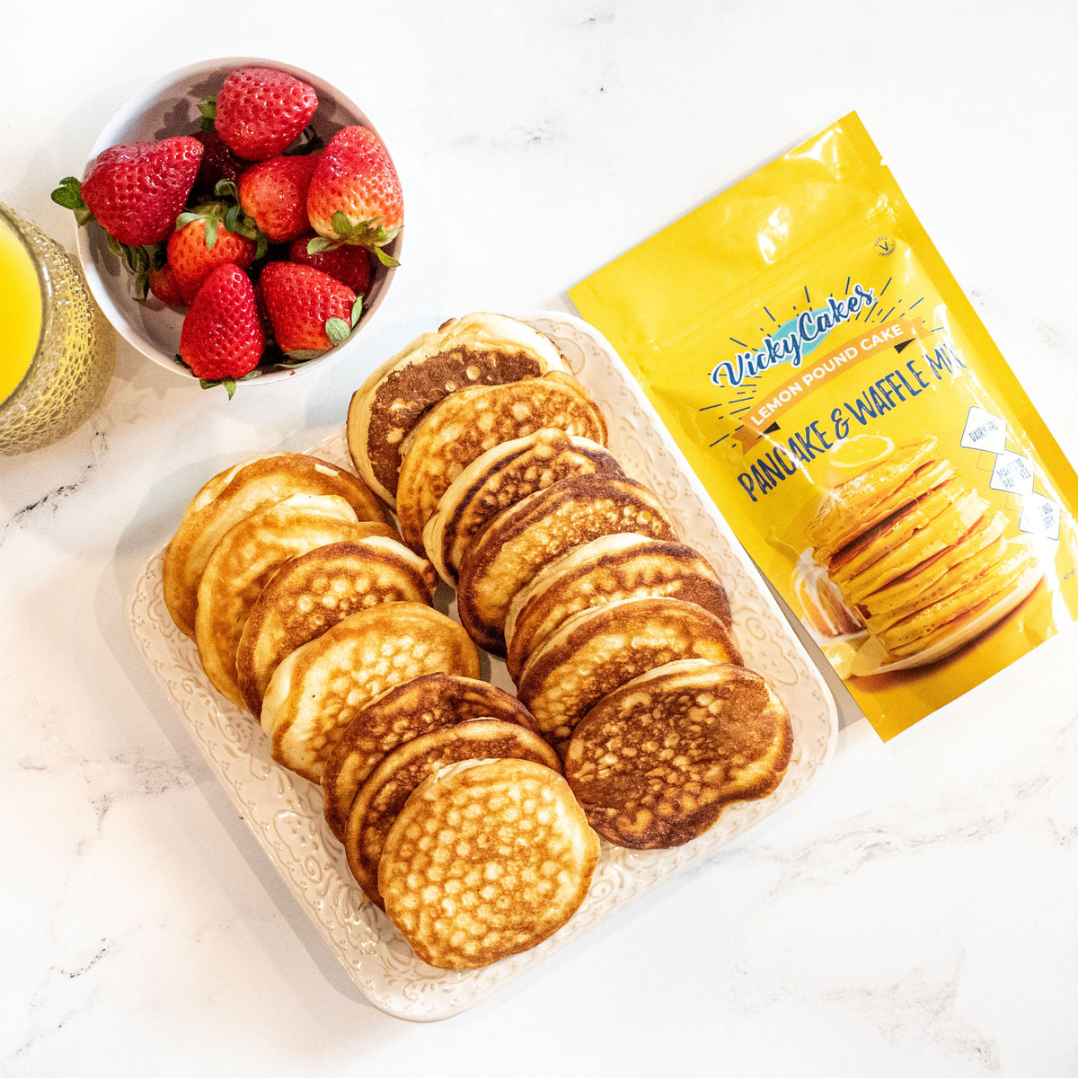 Lemon Pound Cake Mix & Syrup Bundle