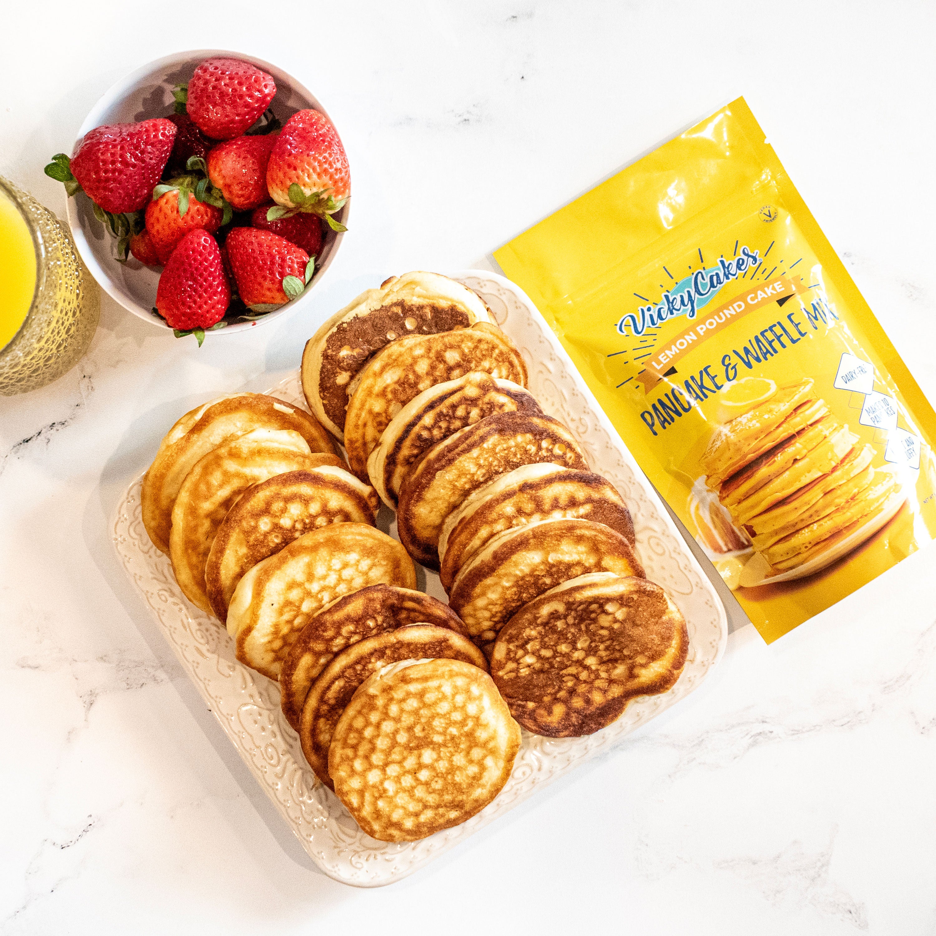 Lemon Pound Cake Mix & Syrup Bundle
