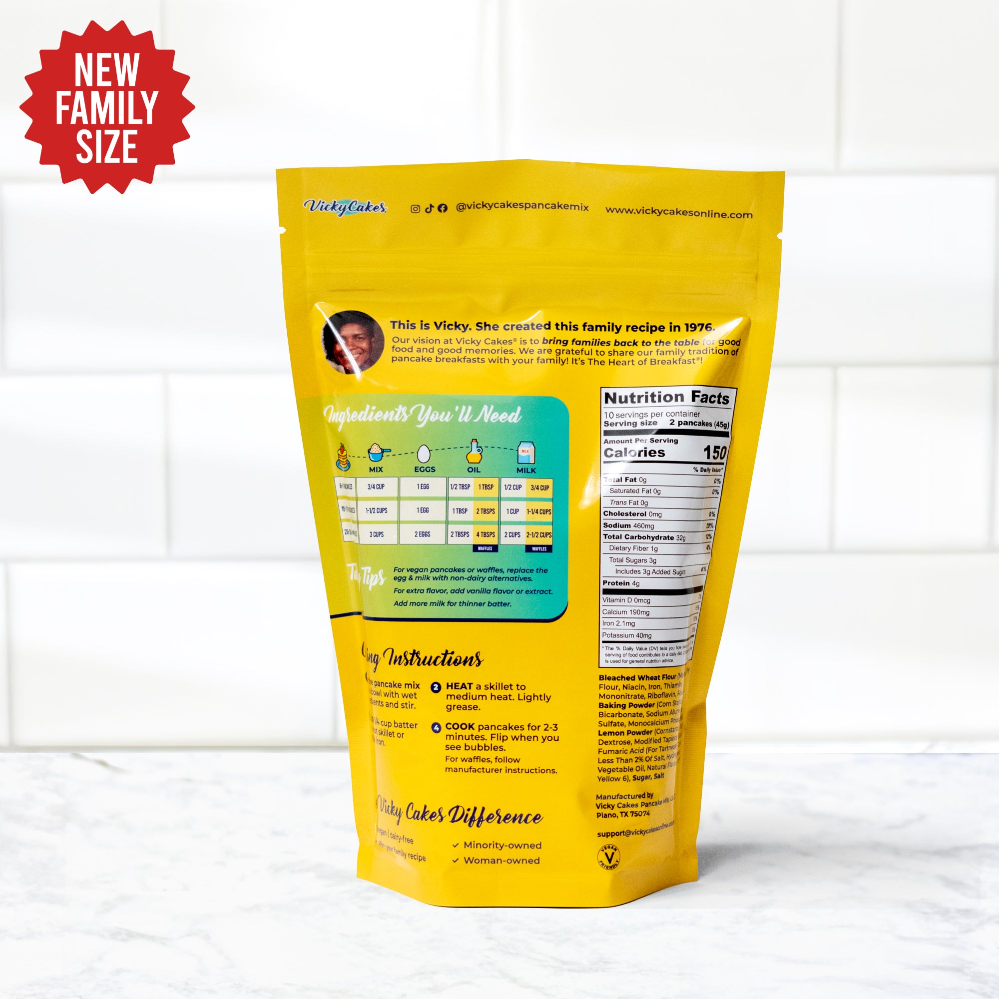 Lemon Pound Cake Family Size Bundle (Pack of 2)