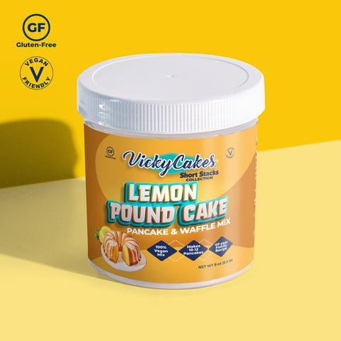 Gluten-Free Lemon Pound Cake Pancake Mix