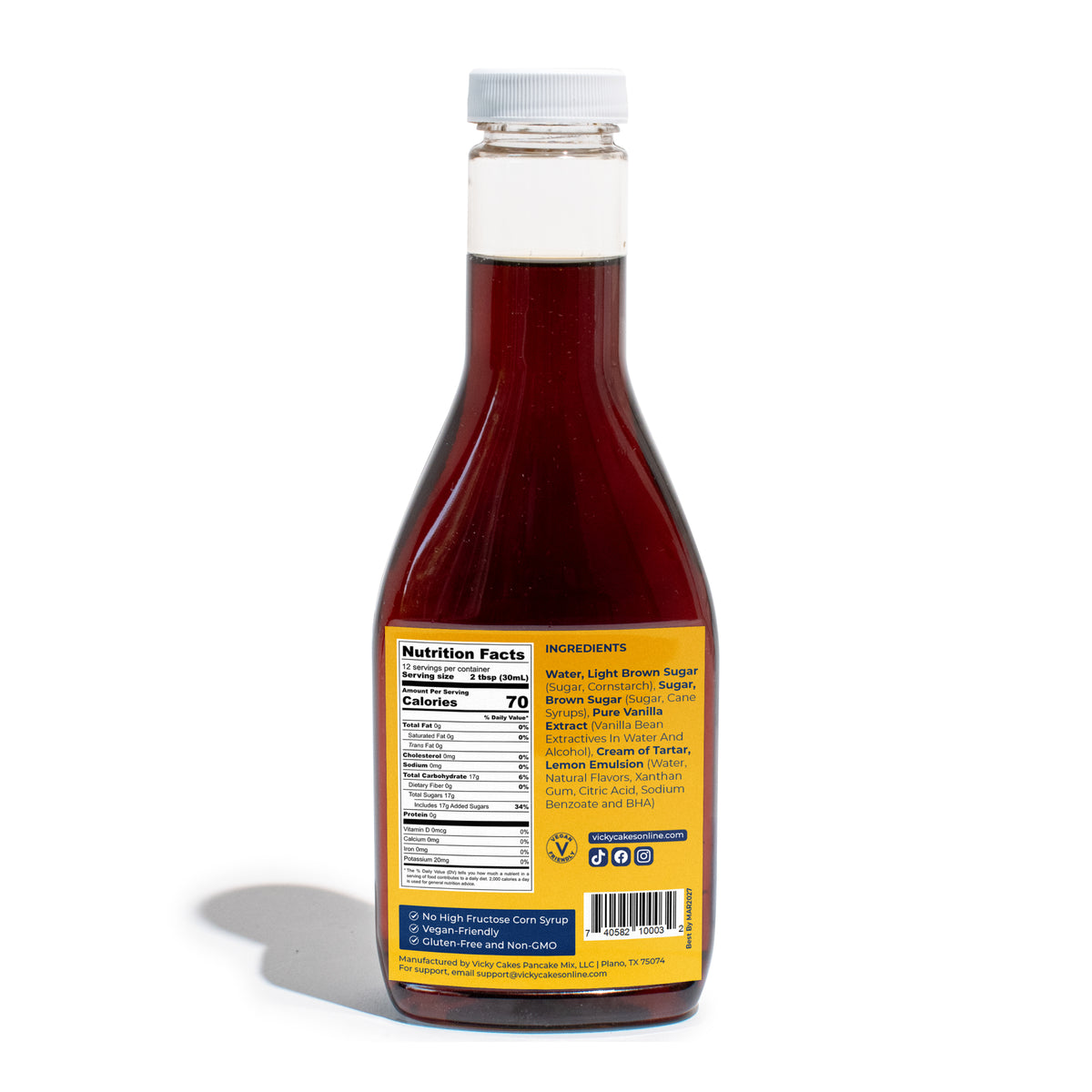 Lemon Pound Cake Syrup
