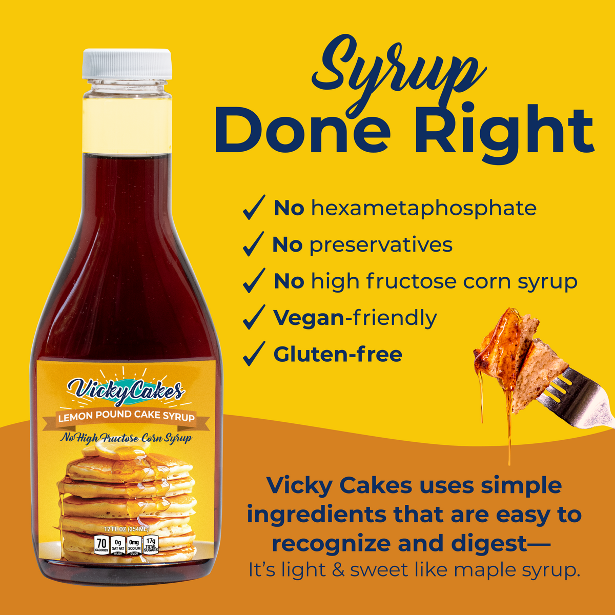 Lemon Pound Cake Syrup