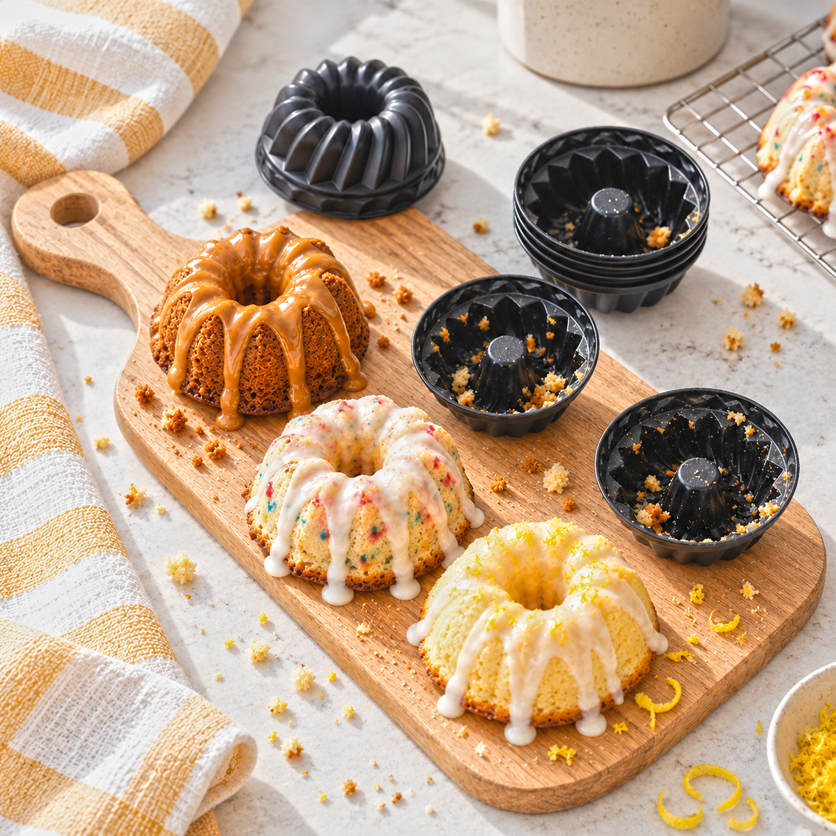 Mini Bundt Cake Kit