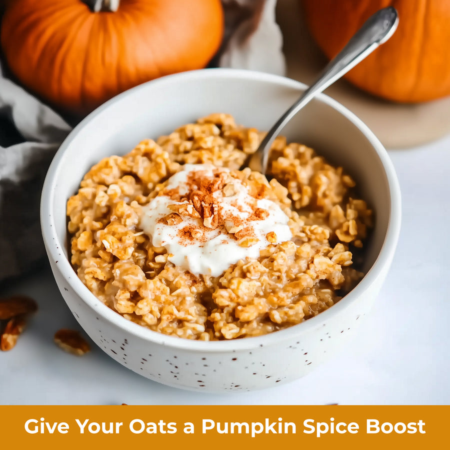 Creamy Pumpkin Spice Oatmeal