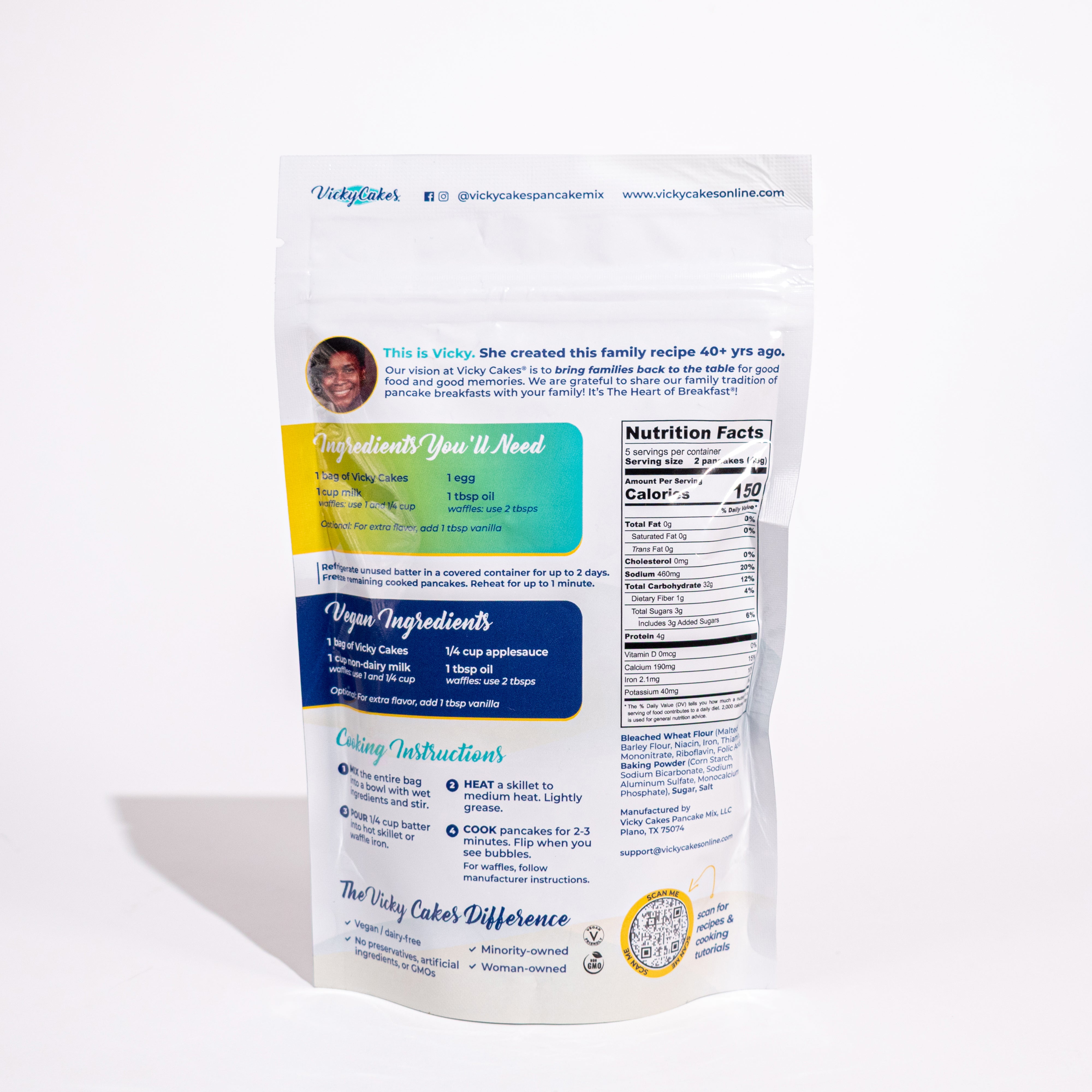 Original Pancake Mix + Peach Syrup Bundle