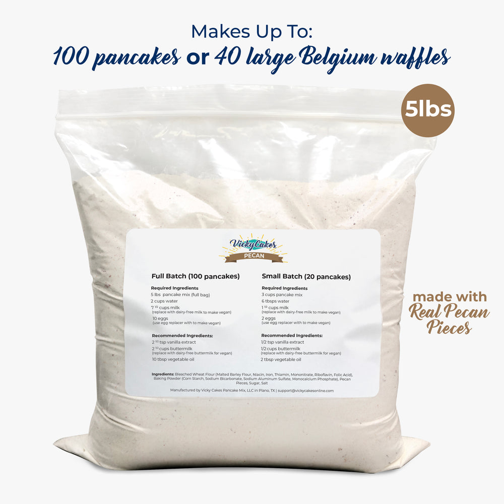 Pecan Pancake Mix (Case of 6-5lb)
