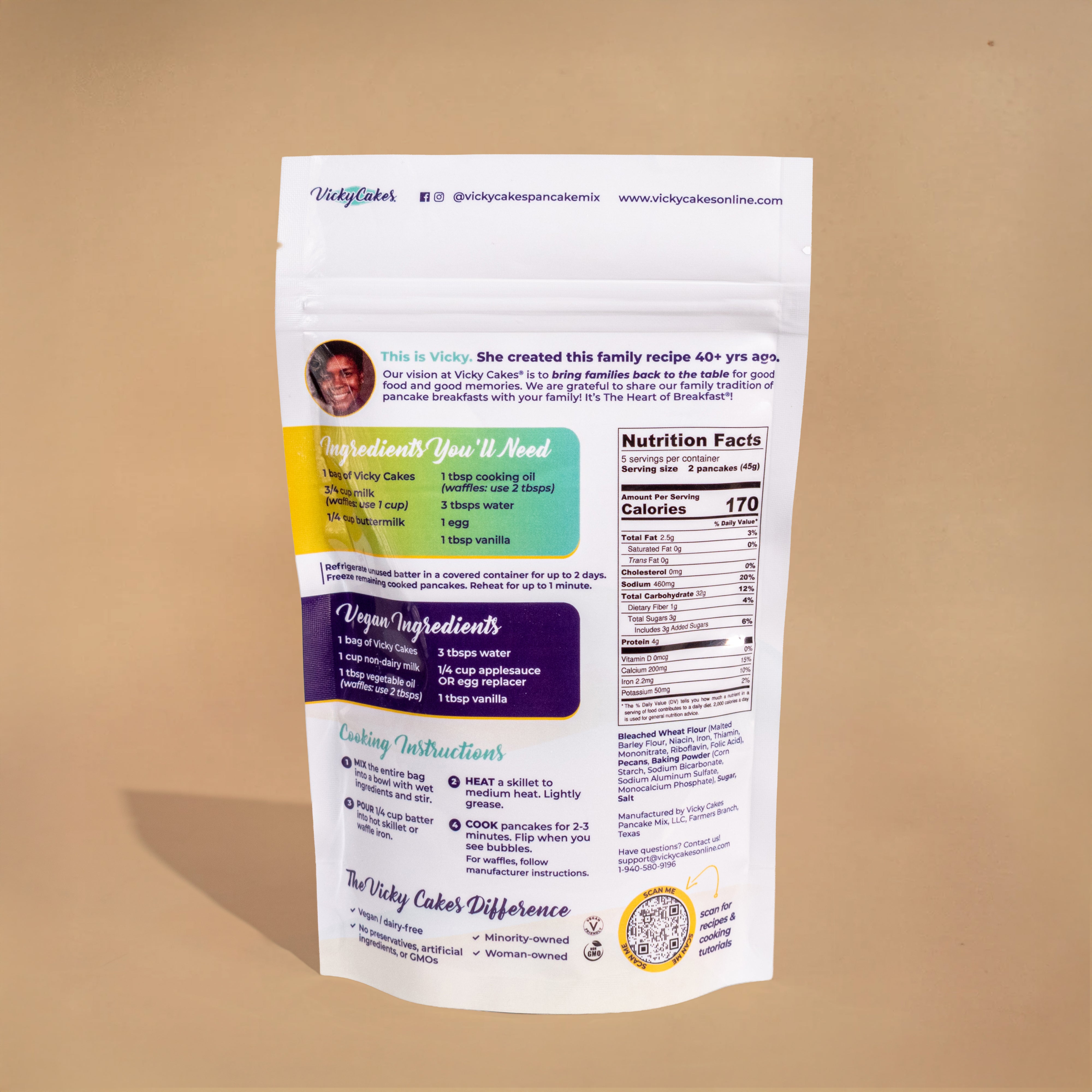 Variety Pancake Mix Bundle (Pack of 4)