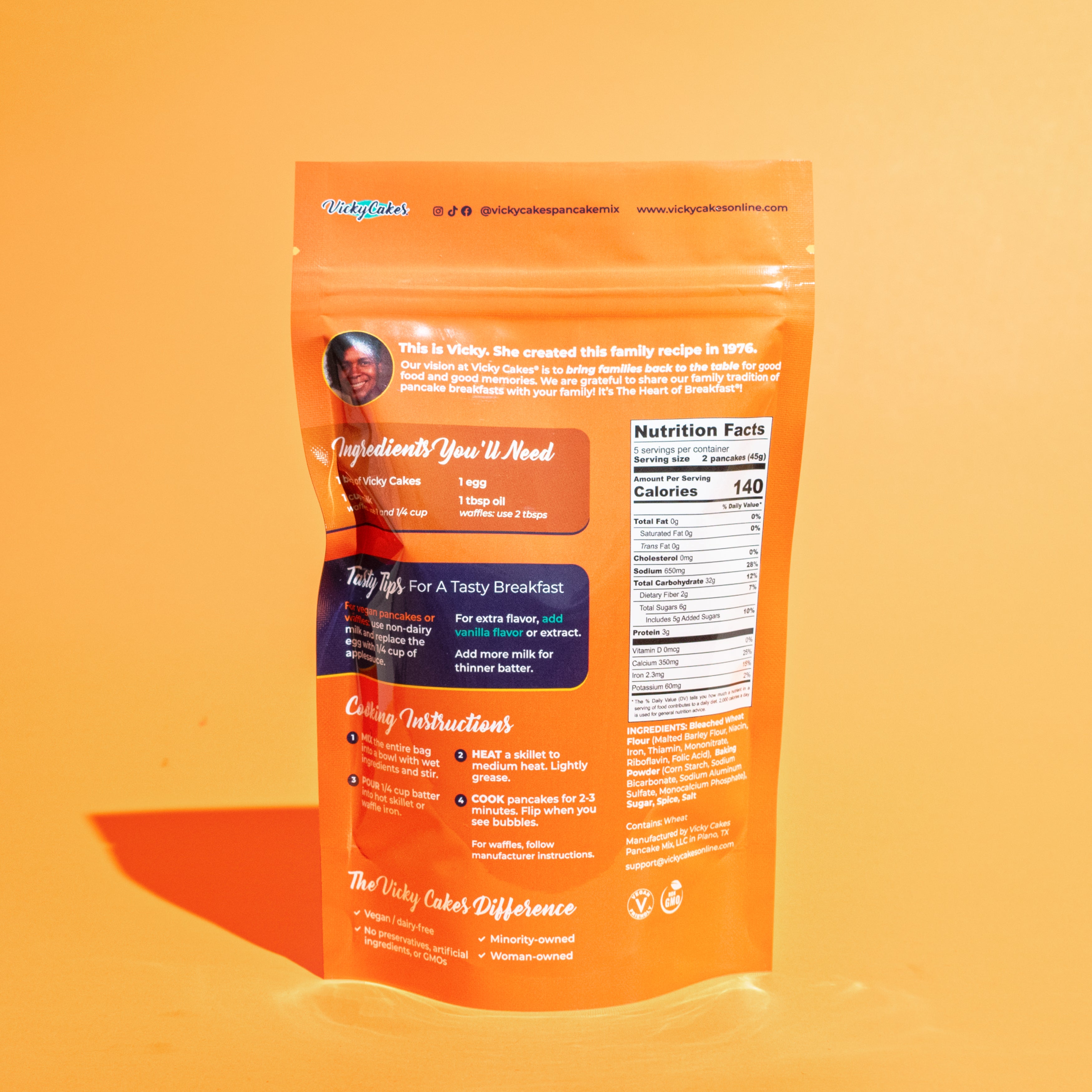 Pumpkin Spice Pancake Mix