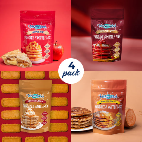 Sugar & Spice Pancake Mix Bundle (Pack of 4)