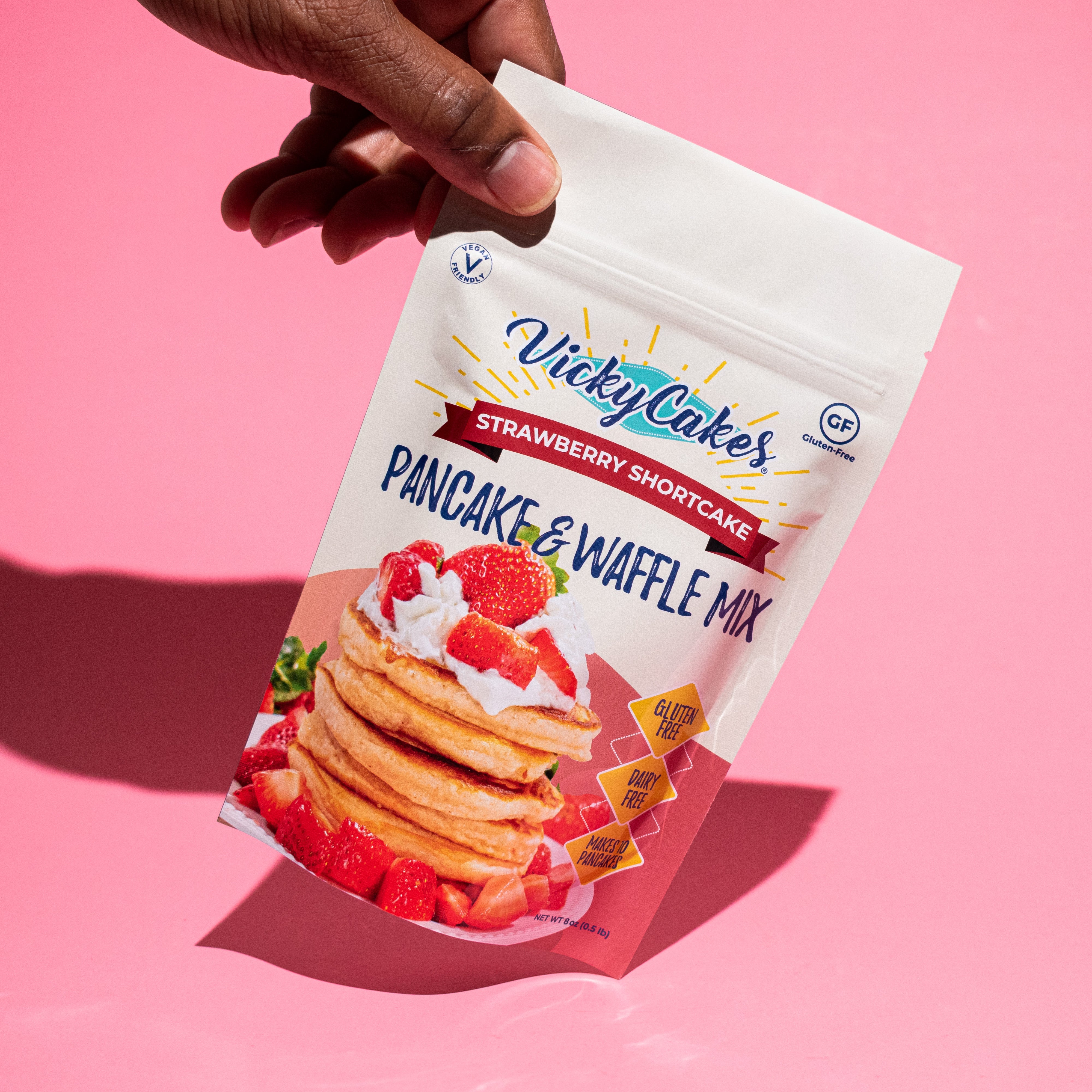 Strawberry Shortcake Gluten-Free Pancake Mix