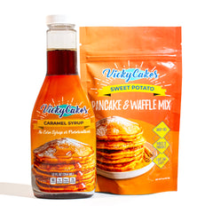 Sweet Potato Pancake Mix + Caramel Syrup Bundle