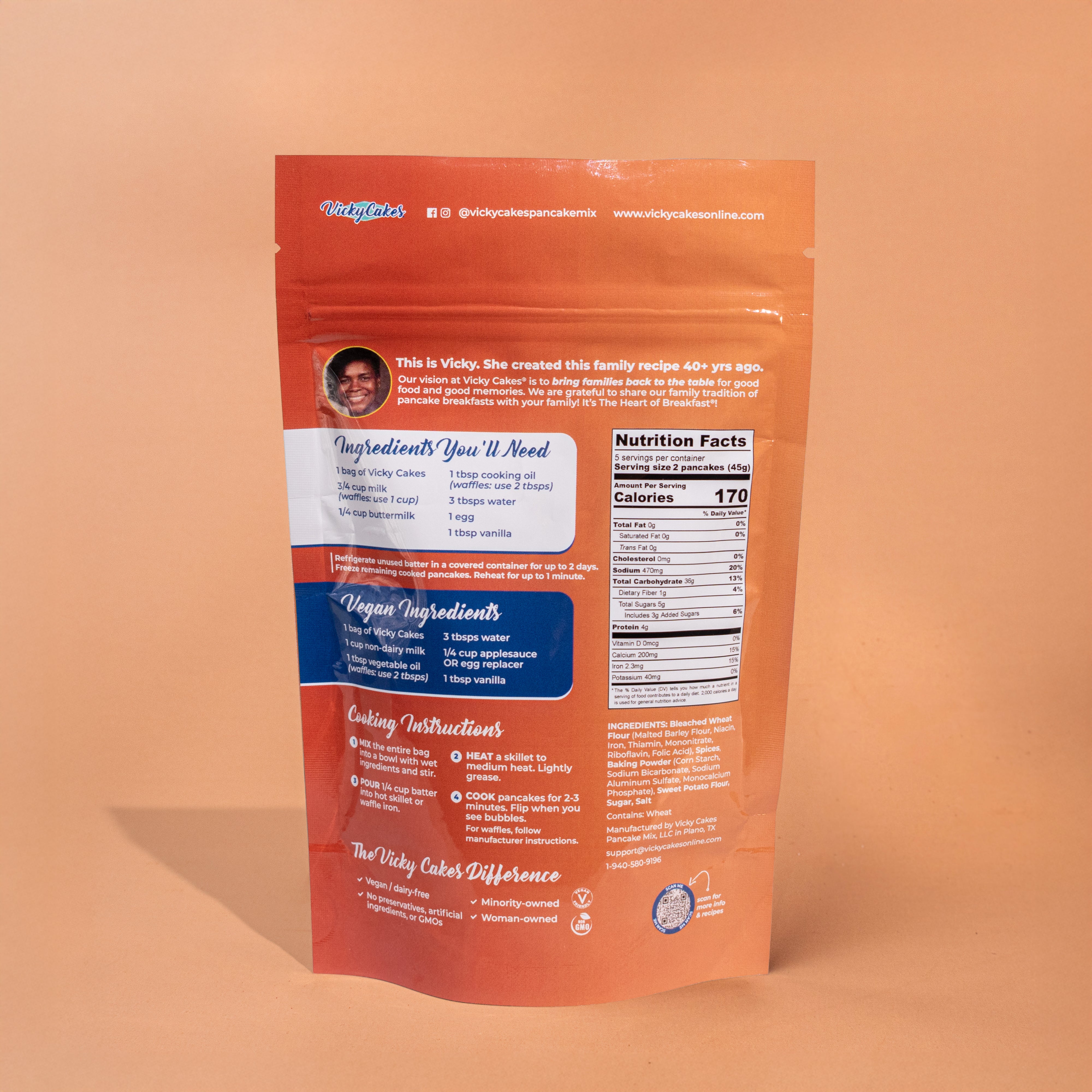 Sweet Potato Pancake Mix