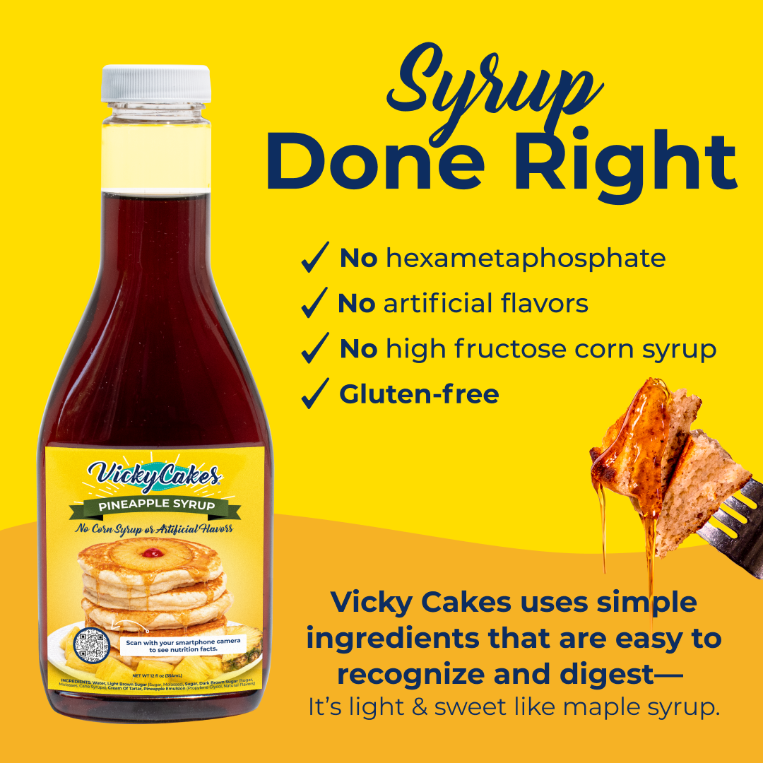 Pineapple Upside Down Mix & Syrup Bundle