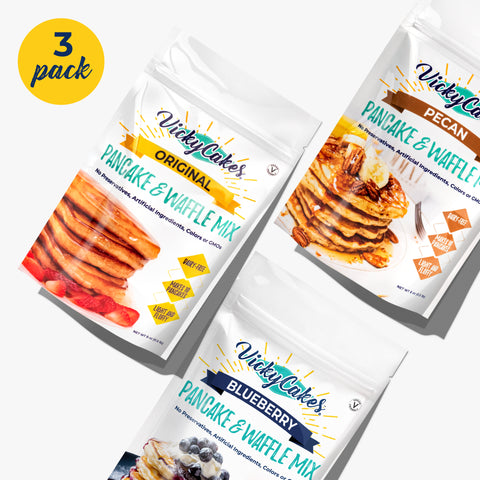 Variety Pancake Mix Bundle (Pack of 3)