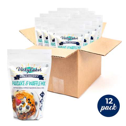 Blueberry Pancake and Waffle Mix (Pack of 12)