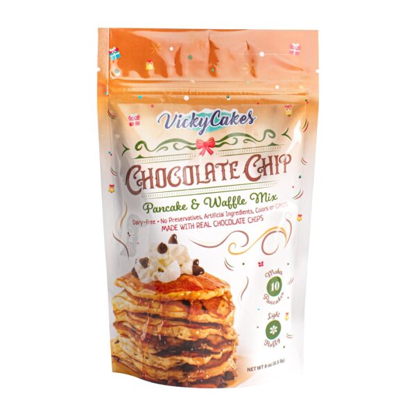 Chocolate Chip Pancake Mix holiday product bag