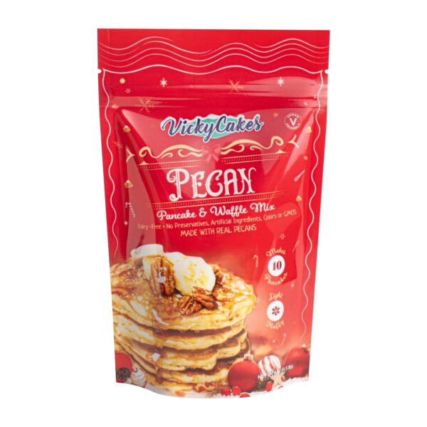 Pecan Pancake Mix holiday product bag